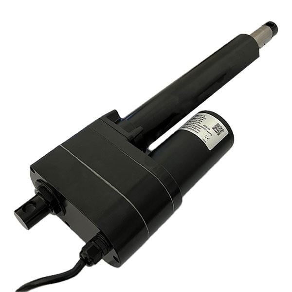 جک برقی 24 ولت انکدر دار (اکچویتور خطی) کورس 200 میلیمتر سرعت 160m/s750 نیوتن مدل (MOTORCOCO)
