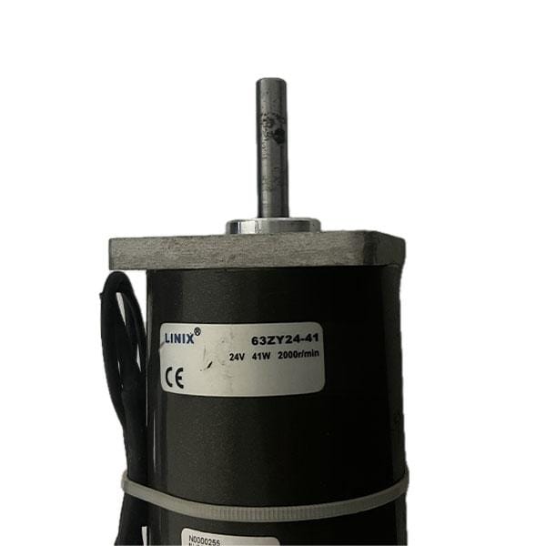 موتور 24 ولت DC (وات 41) (2000 RPM)(LINIX) مدل (63ZY24-41)