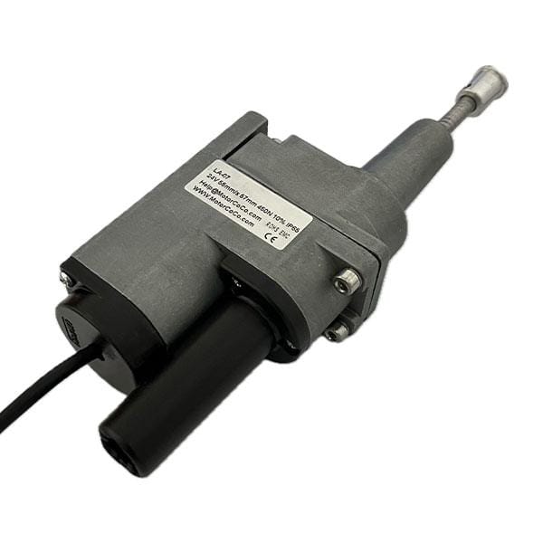 جک برقی 24 ولت (اکچویتور خطی) کورس 55 میلیمتر سرعت 55mm/s نیوتن 450 مدل (LA07)(MOTORCOCO)