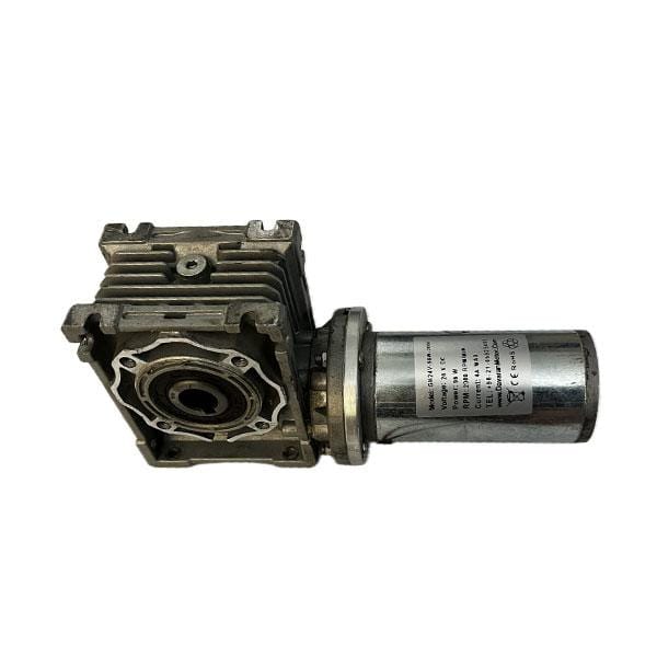موتور گیربکس حلزونی 24 ولت 96 وات مدل (GB24V-96W-213)(خروجی 210rpm)
