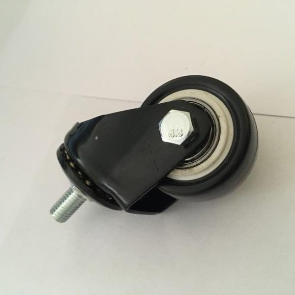 چرخ جفت بلبرینگ پایه دار (8) قطر 39 میلیمتر ضخامت 22 میلیمتر سوراخ 8 میلیمتر چرخ جفت بلبرینگ پایه دار (8) قطر 39 میلیمتر ضخامت 22 میلیمتر سوراخ 8 میلیمتر