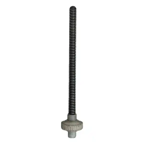 پیچ ماردون و چرخدنده جک برقی قطر چرخ دنده (40) 16.7-15 طول 244 میلیمتر