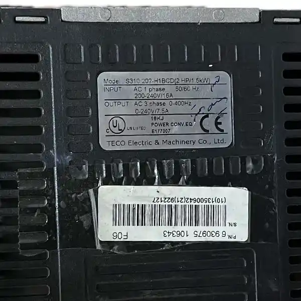 قاب اینورتر تکو مدل (S310-202-H1BCD(2HP/1.5KW)) قاب اینورتر تکو مدل (S310-202-H1BCD(2HP/1.5KW))